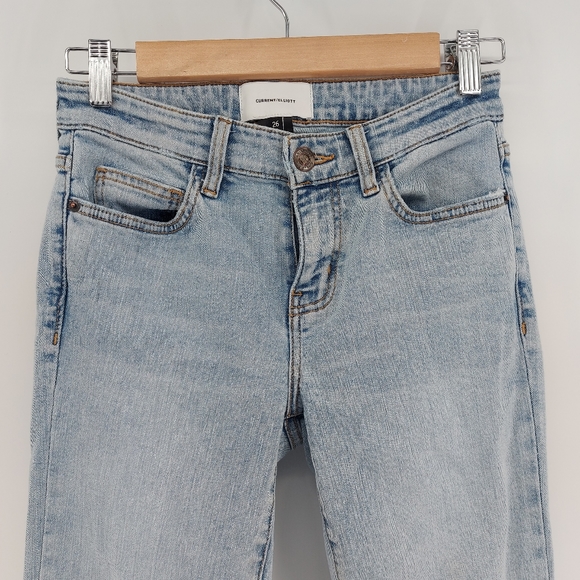 Current Elliot Straight Leg Cropped Jeans Size 26 - Picture 2 of 6